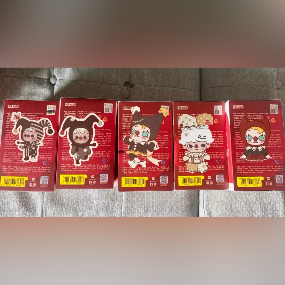 WSS: SHADOW JOKER,SILVER MIST CLOWN, RAINBOW JELLYBEAN